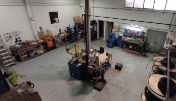 Taller de suministro industrial en Sevilla
